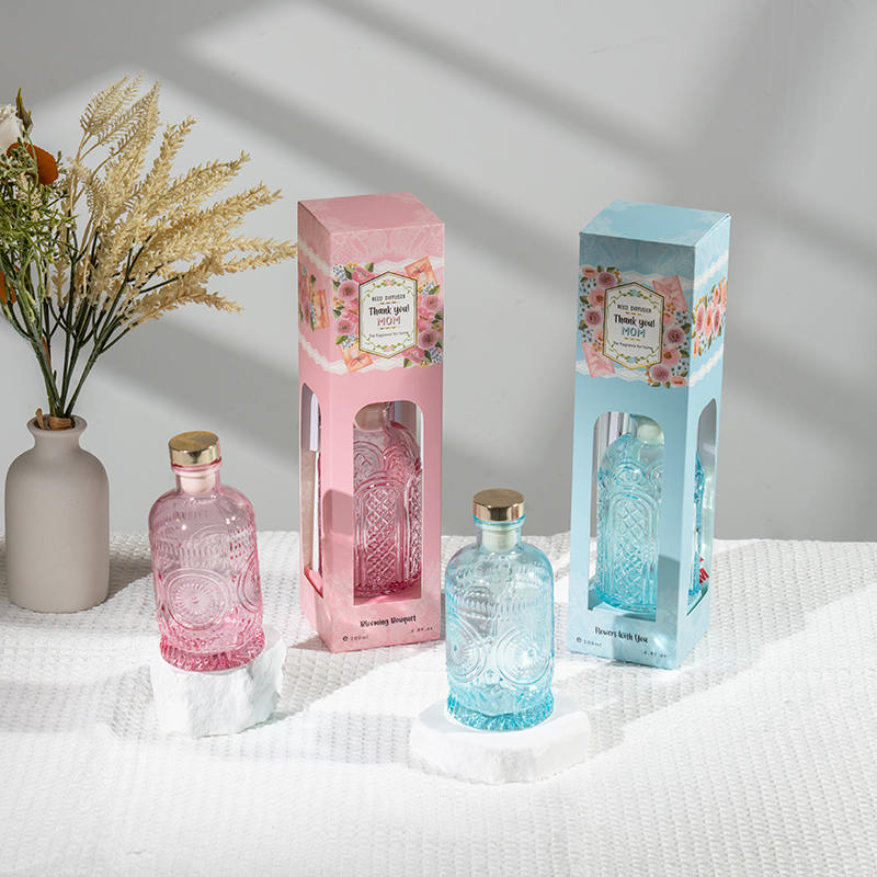 Moederdag stijlvolle glazen fles rietverspreider -fabrikant van huisparfums