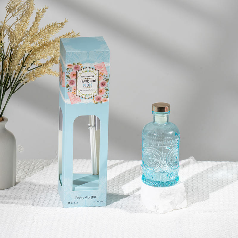 Moederdag stijlvolle glazen fles rietverspreider -fabrikant van huisparfums